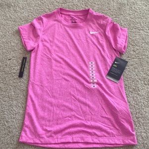 The Nike Tee in pink